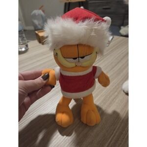 Vintage‎ Russell Stover Garfield Christmas Plush